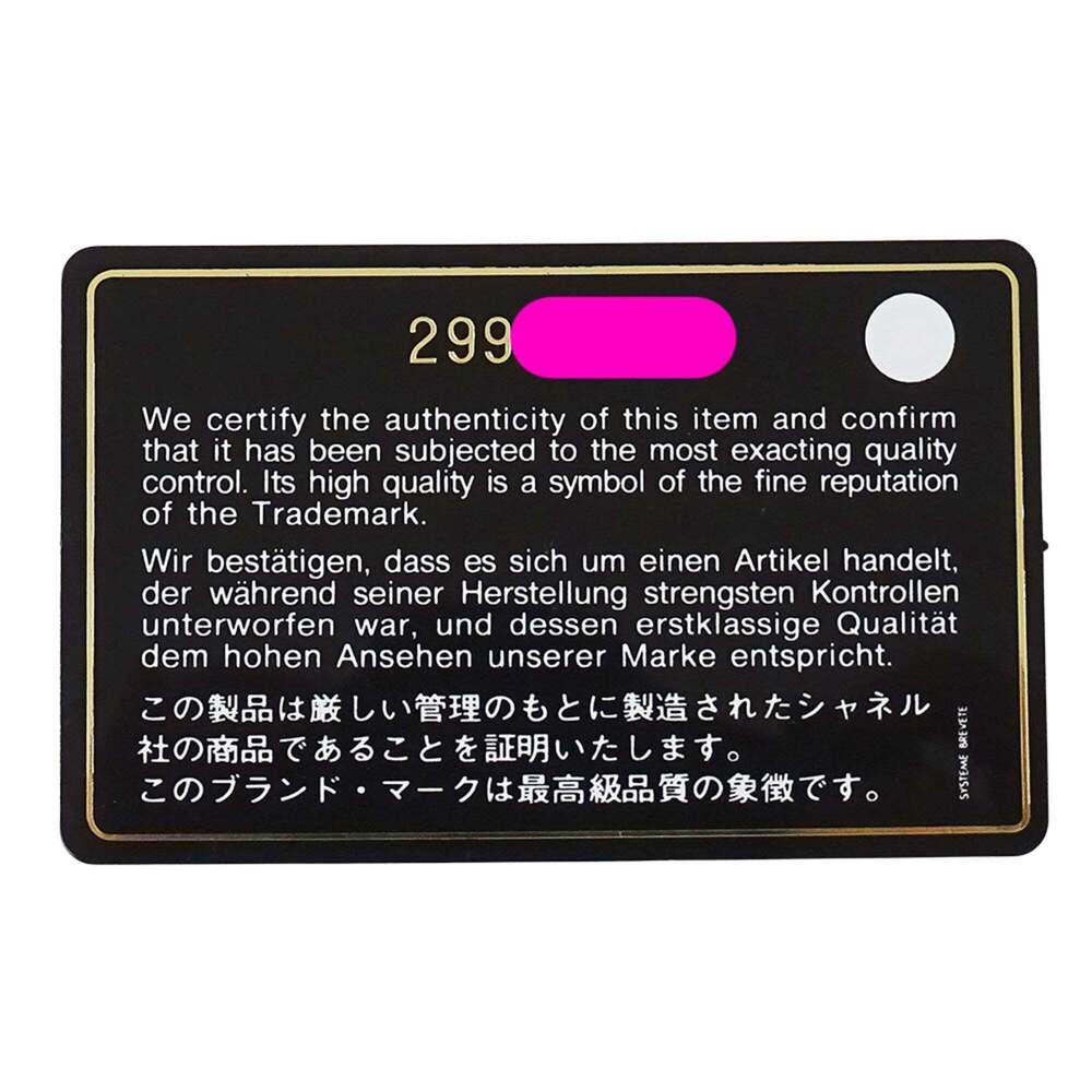 CHANEL Black Caviar Leather Logo Wallet - Picture 8 of 13